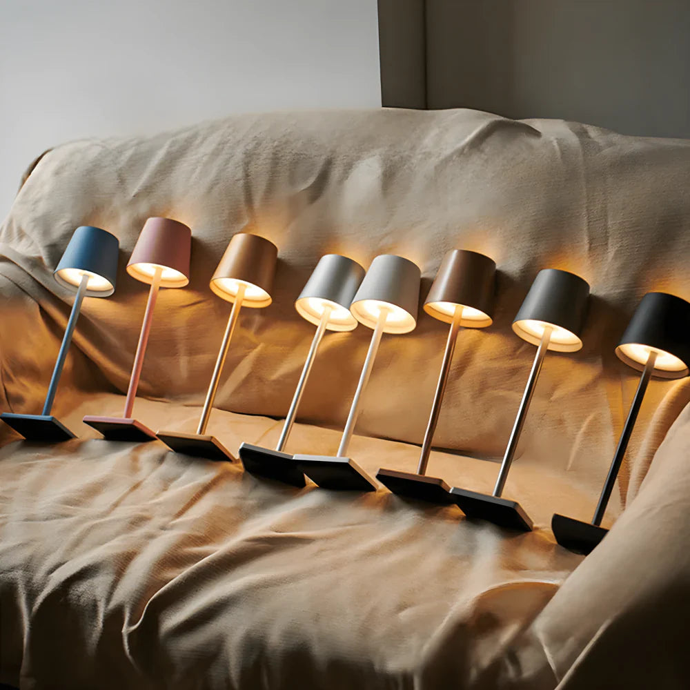 Multifunctional Cordless LED Rechargeable Table Lamp - NORDICA