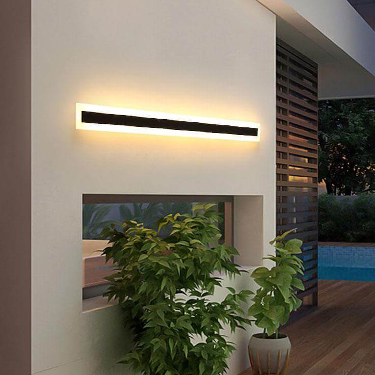 LED Outdoor Wall Light - Slim & Stylish Design