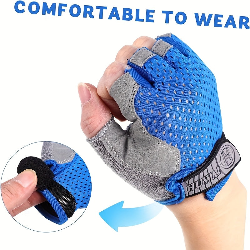 Half Finger Gloves for Cycling and Outdoor Activities – Breathable and Non-Slip Design