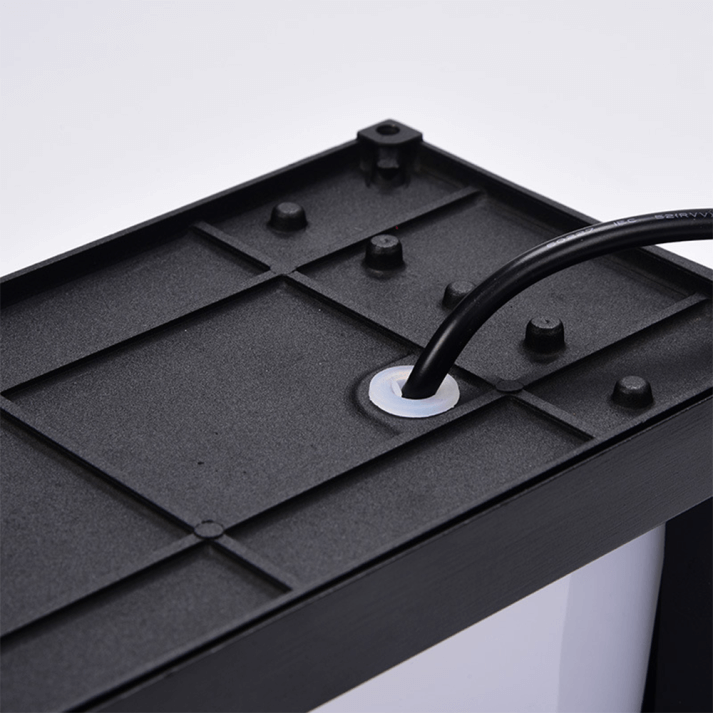 Modern Outdoor Wall Lamp Black-White - Garden Lighting