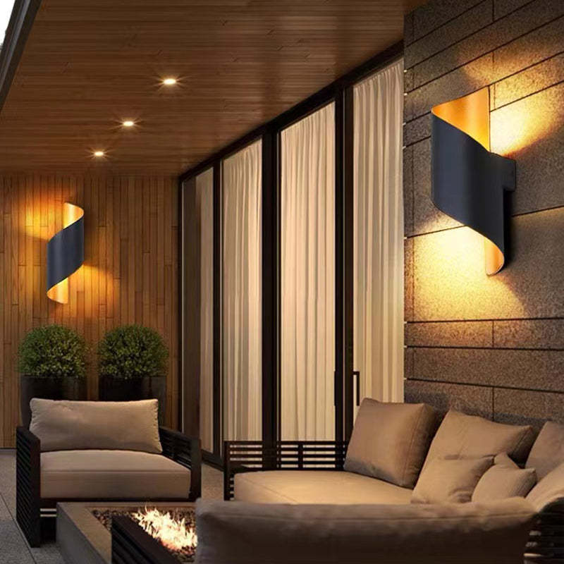 Modern Spiral LED Wall Light - TwistLight