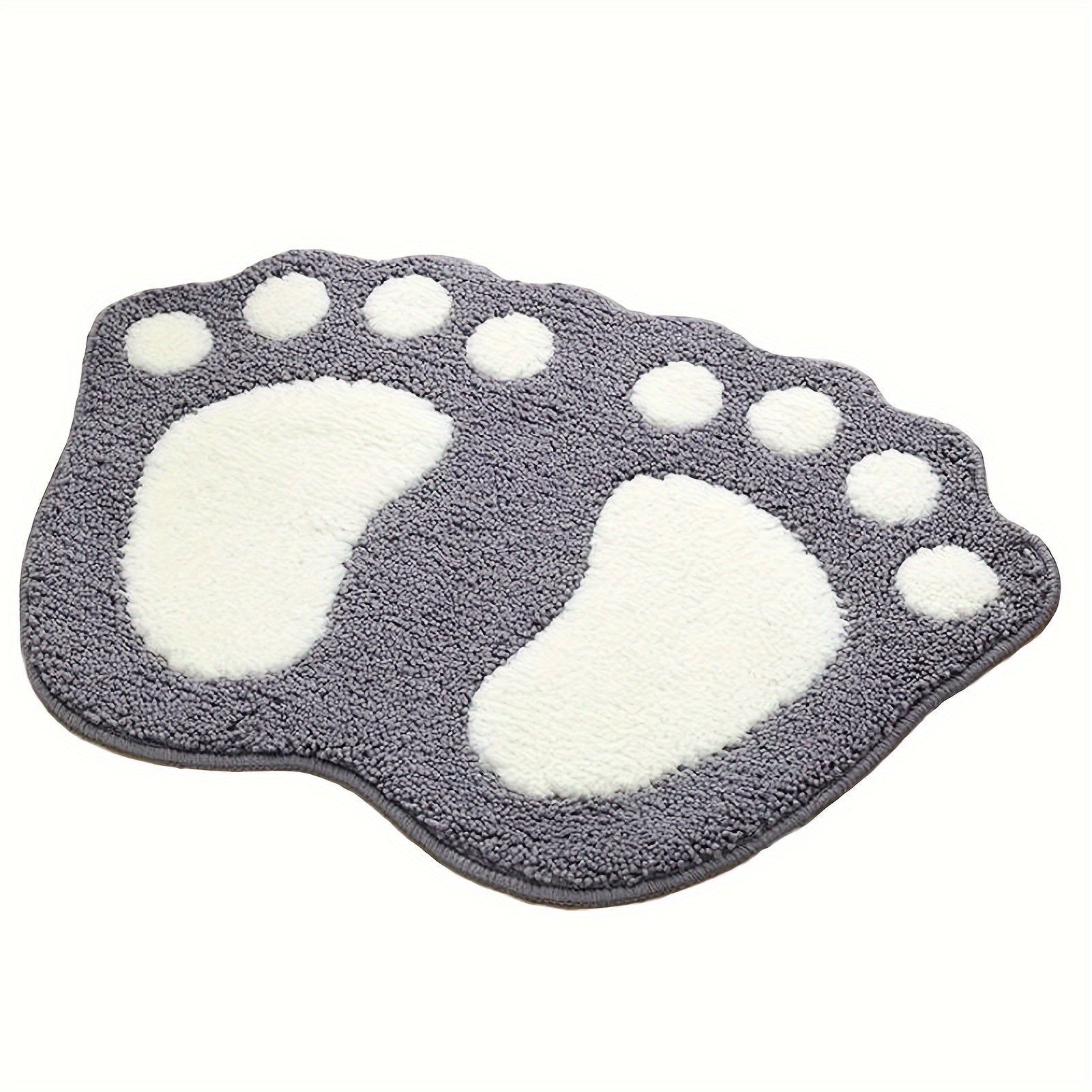 Foot-Shaped Bath Mat - Comfortable and Safe for Your Bathroom