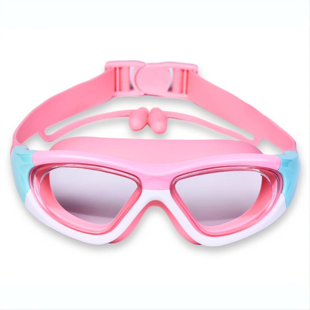 Kids' Swimming Goggles with Large Frame – Comfortable & Anti-Fog for Swimming Fun