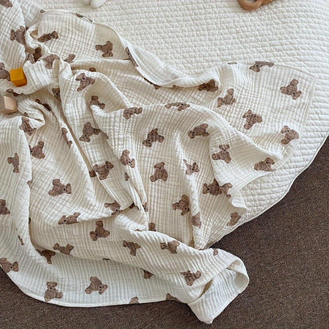 SnuggleBears Baby Blanket - Soft and Warm for Your Little One