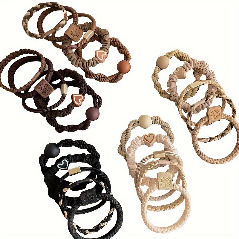 Charming Hair Elastic Set – For Stylish and Easy Hair Care