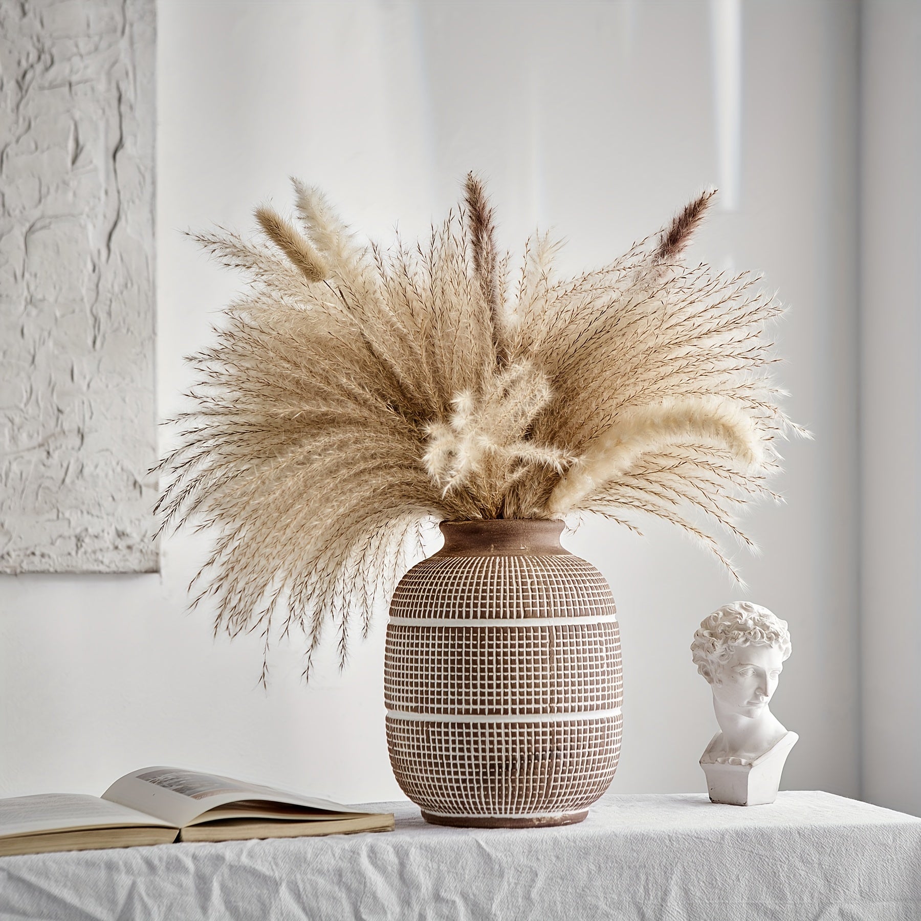 Rustic Geometric Vase - Natural Atmosphere for Your Interior