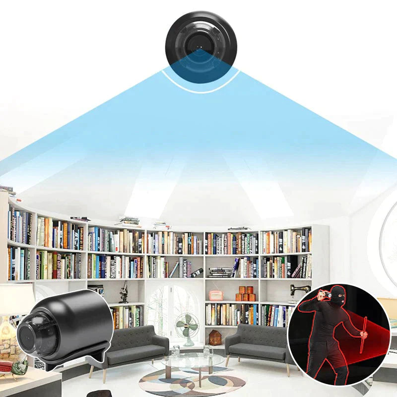 PrivaWatch MiniCam | Wireless Security Camera with Remote Access & Night Vision
