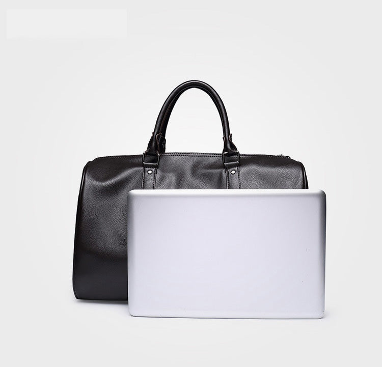 Leather Men's Duffle Bag - Robust & Stylish - Ideal for Travel