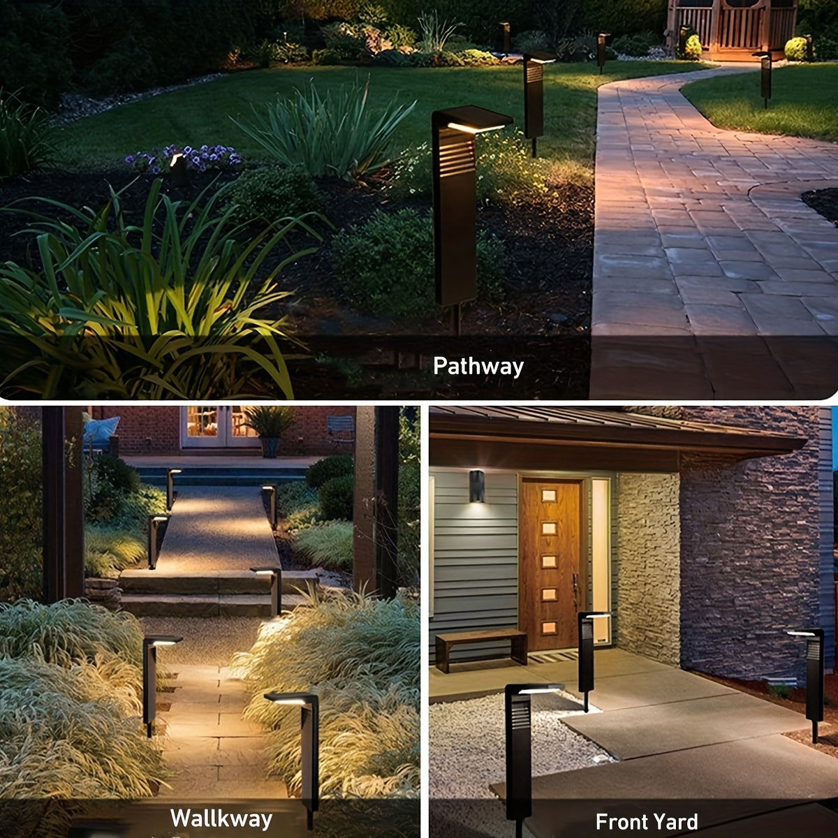 Solar Garden Path Lighting – Modern and Functional