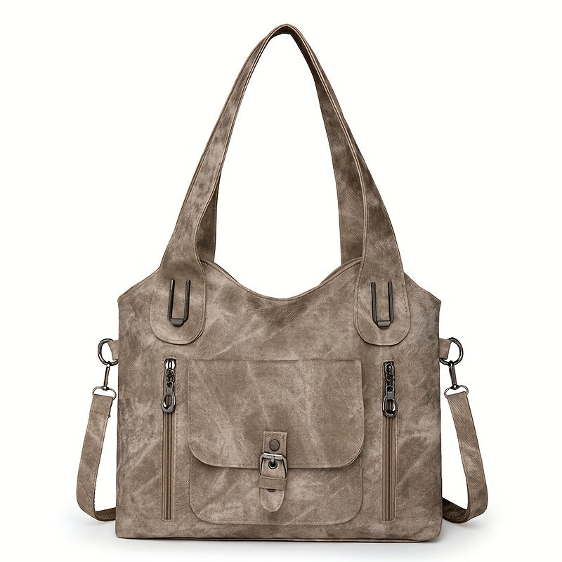 Vintage Chic Shoulder Bag – Practical and Elegant