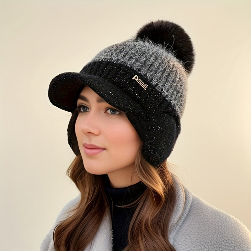 Jade Knitted Baseball Cap – Warm and Stylish Protection