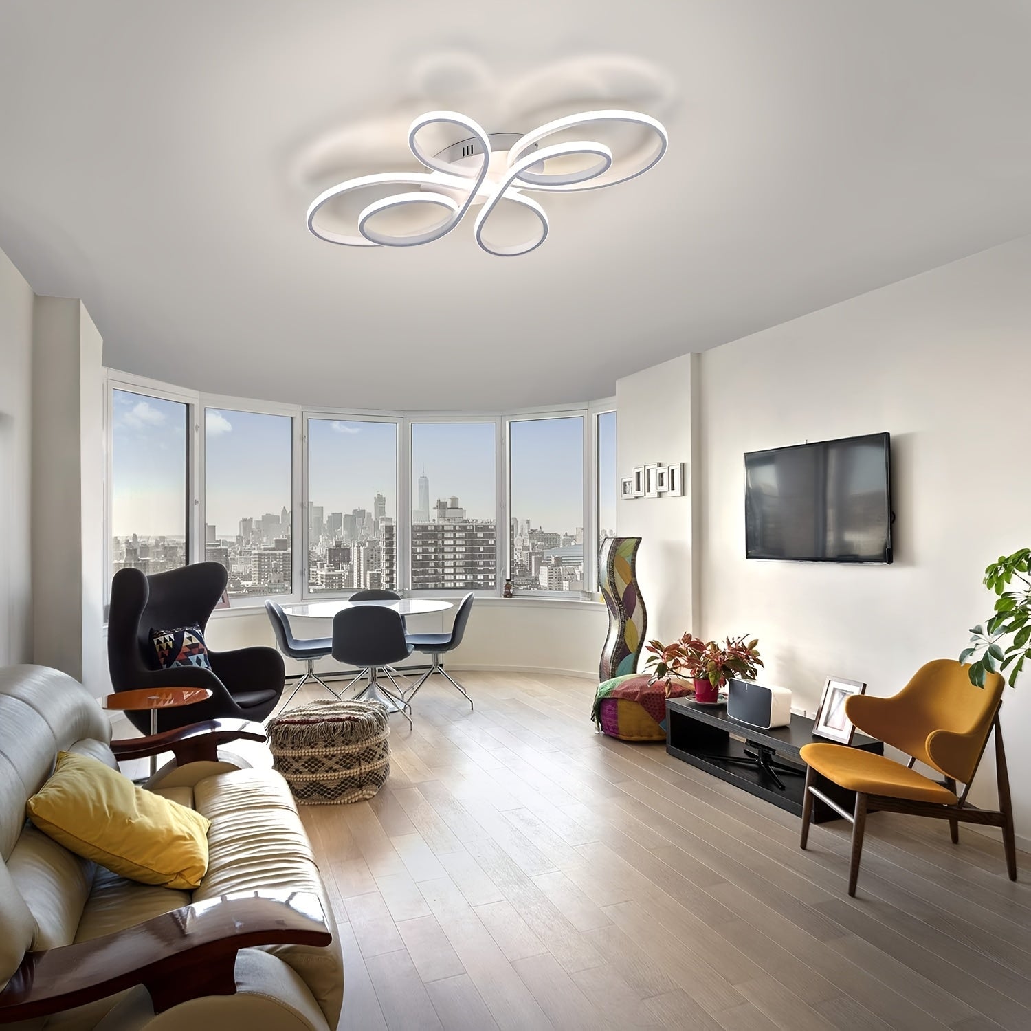 LED Ceiling Light 90W – Large Diameter and Dimmable