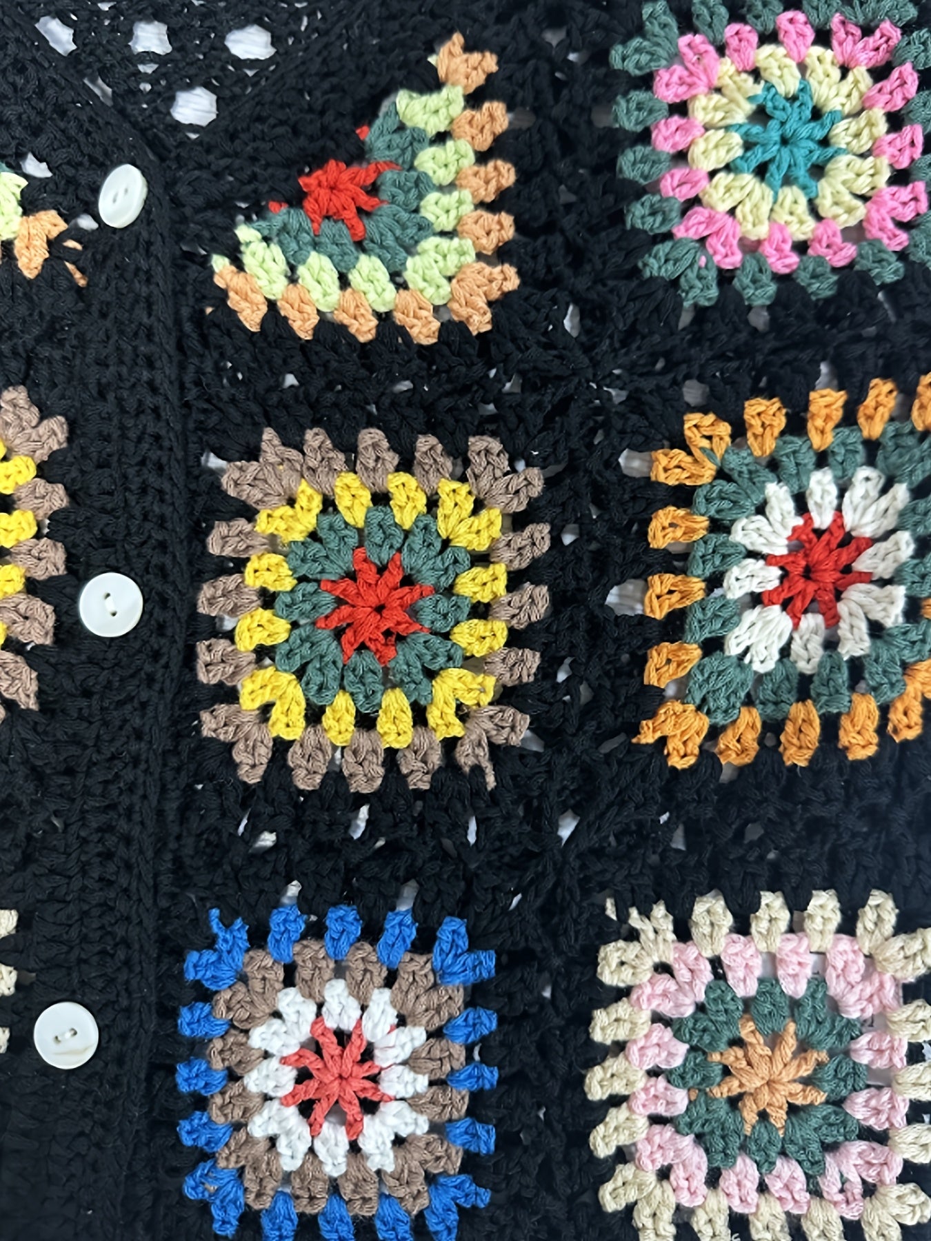 Bohemian Handmade Crochet Dress – Colourful and Comfortable