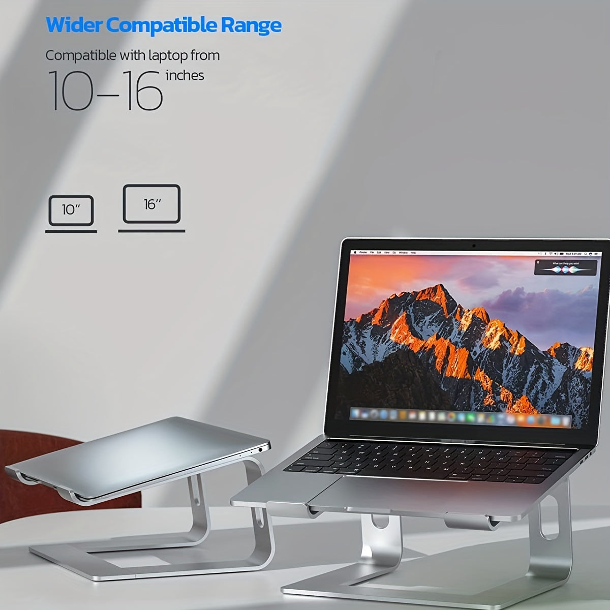 Aluminium Laptop Stand – Ergonomic and Ventilated