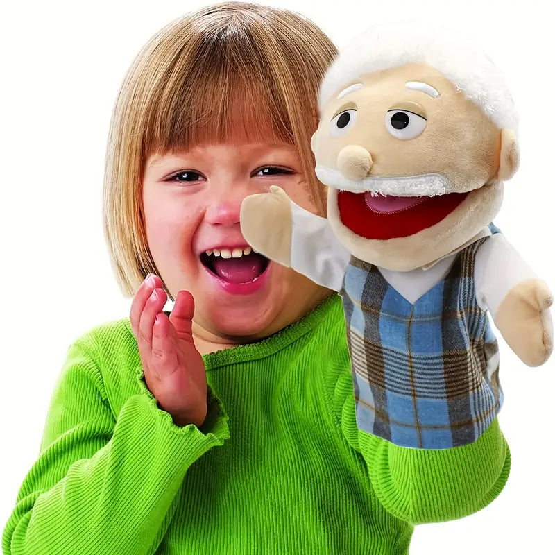 Lila Cute Hand Puppet - Creative Toy for Children