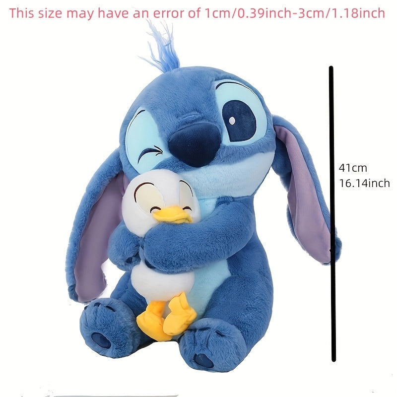 Kawaii Stitch Plush Toy - Cute Cartoon Sleep Buddy for Bedtime and Decoration