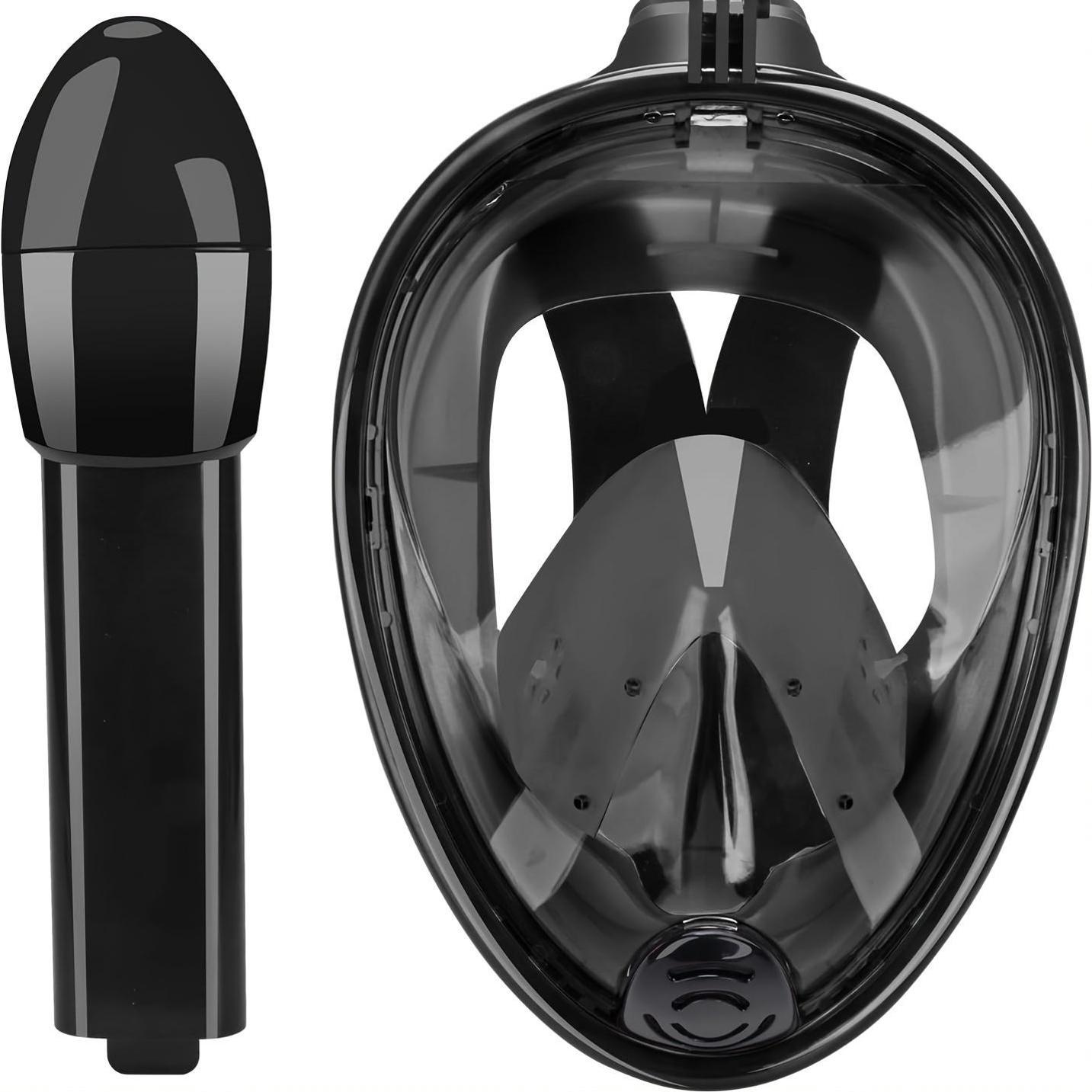 HD Panoramic Snorkelling Mask Set – Enhanced Visibility and Comfort for Snorkelling and Swimming