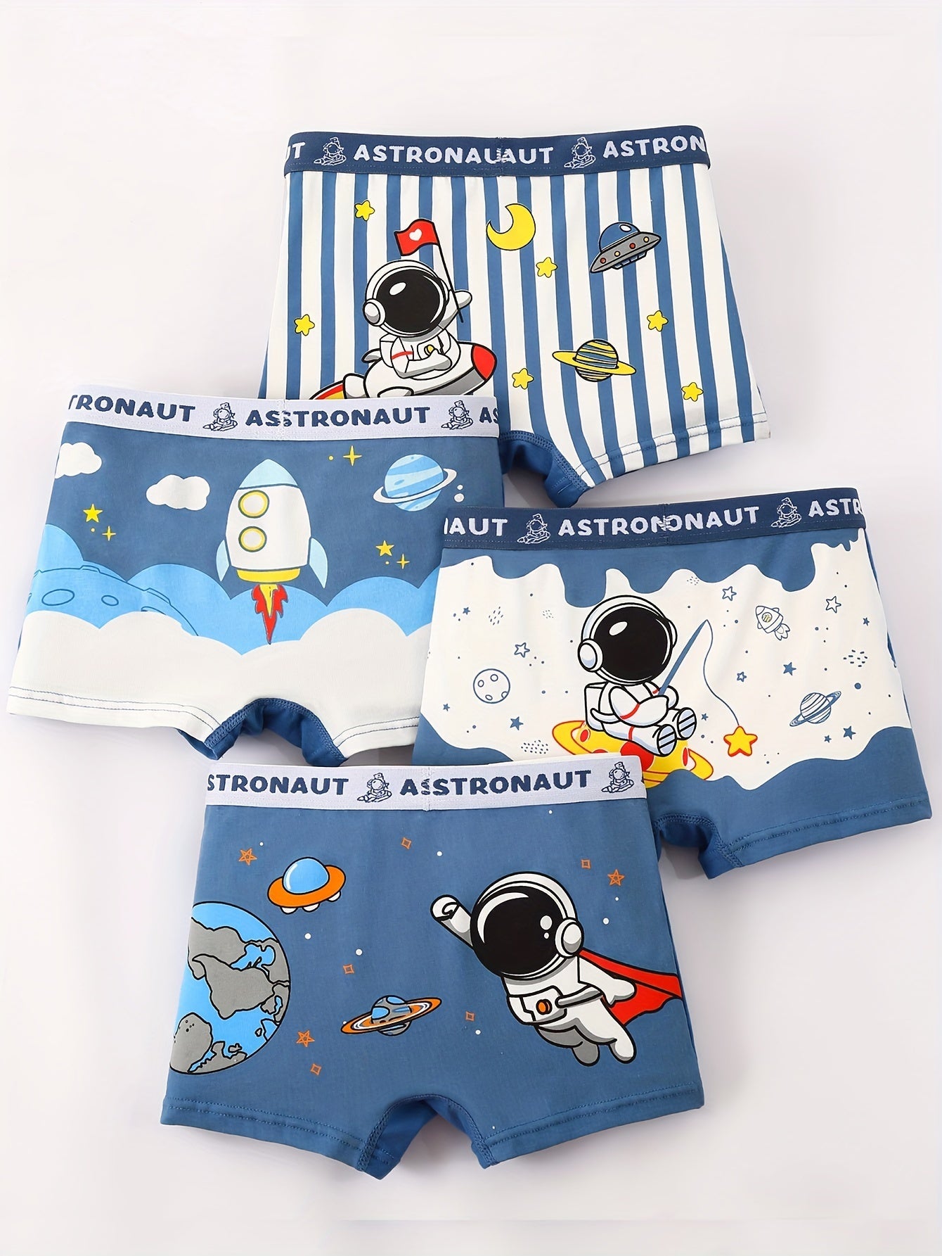 Space Adventure Underwear Set for Children - Comfort for Young Astronauts