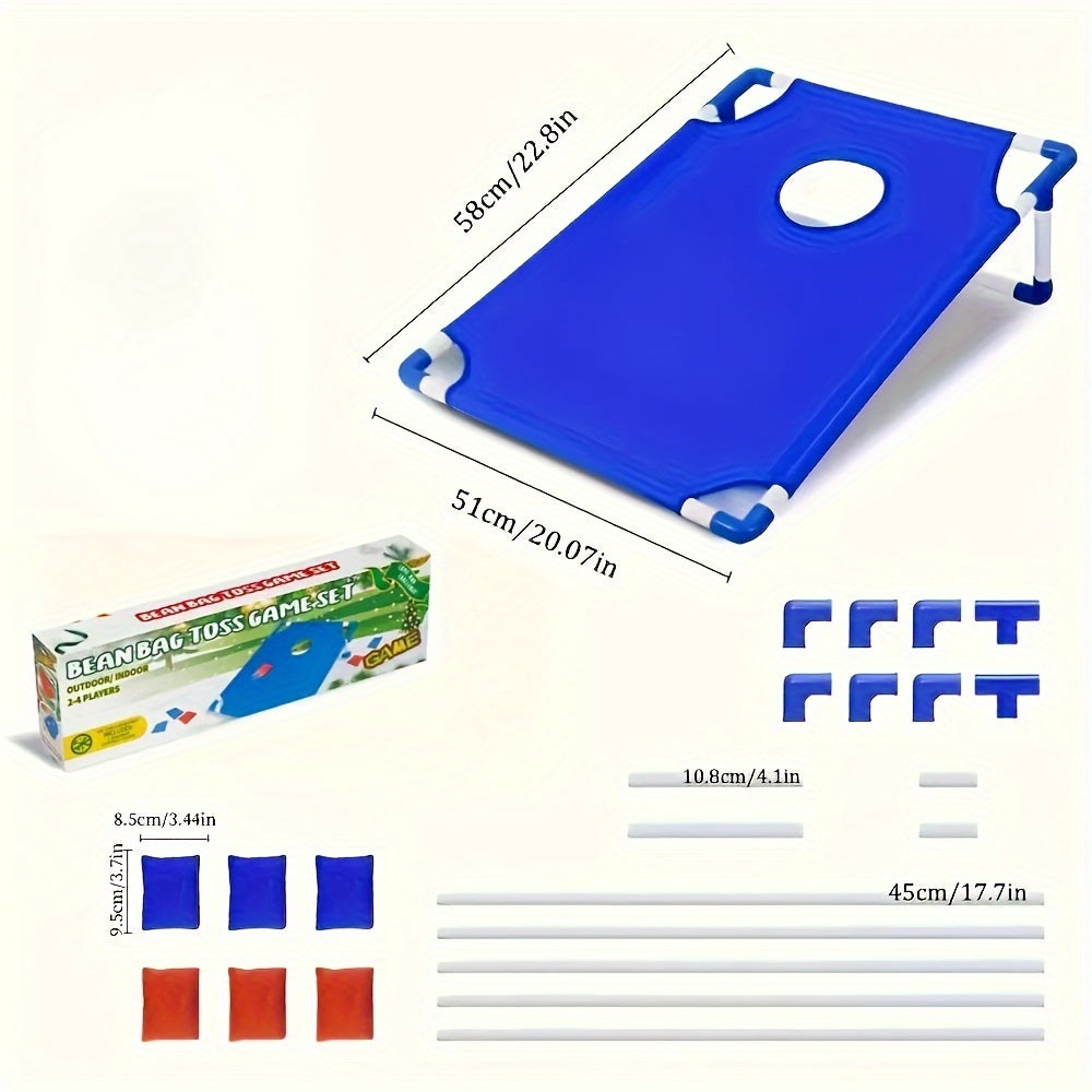 Portable Cornhole Game Set – Perfect for Family Fun Outdoors
