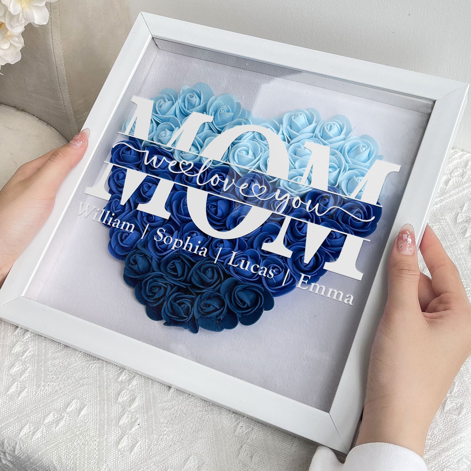 EternaBond Family Frame | Personalized family names gift for moms