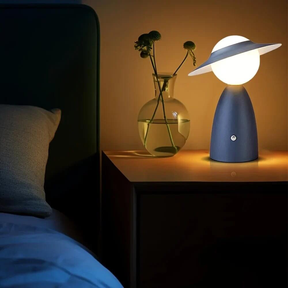 Wireless Charging Lamp with Dimmable Warm Light
