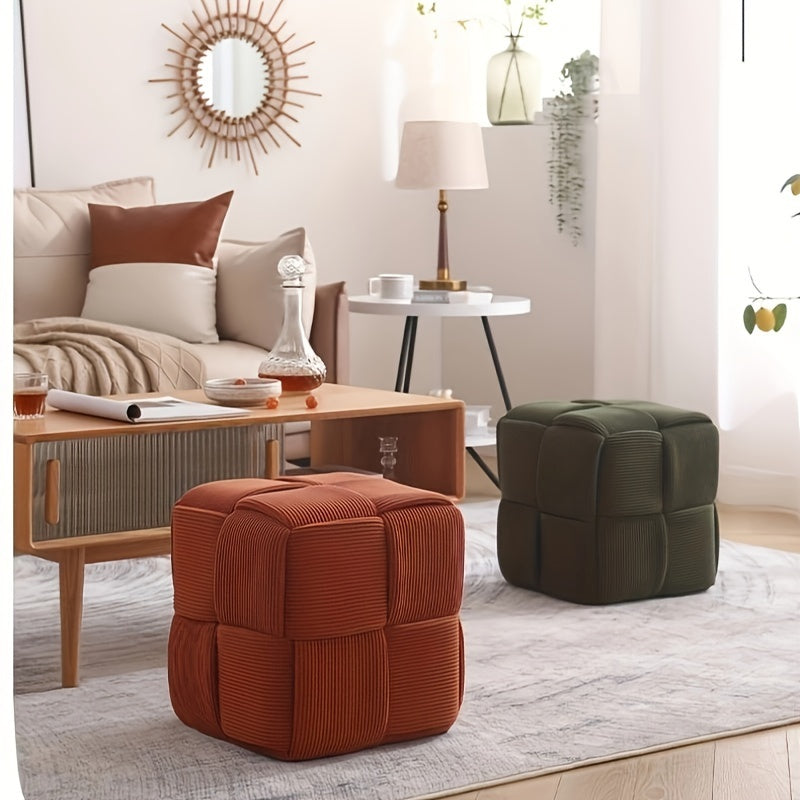 CordyCube Ottoman – Chic Design and Comfort in One