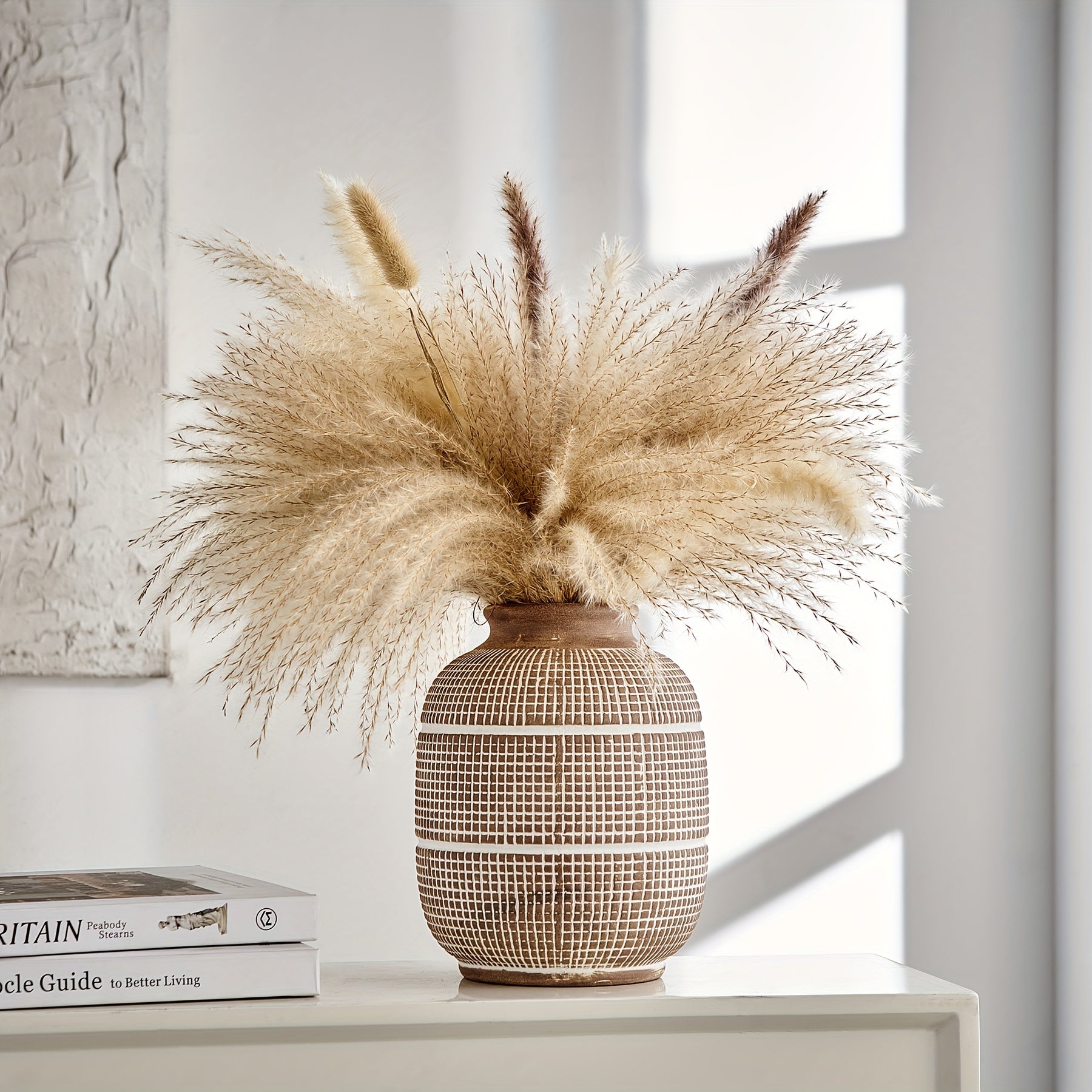 Rustic Geometric Vase - Natural Atmosphere for Your Interior