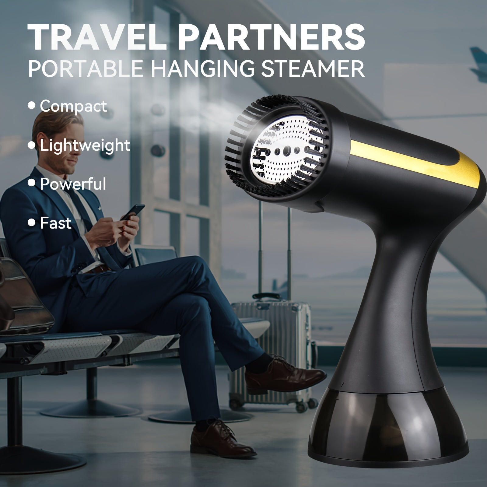 Portable Handheld Steam Iron – Efficient and User-Friendly for Home and Travel