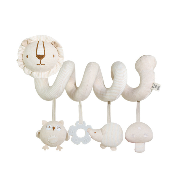 Baby Spiral with Animal Motifs for Car Seats, Pushchairs and Cots – Playful Mobile