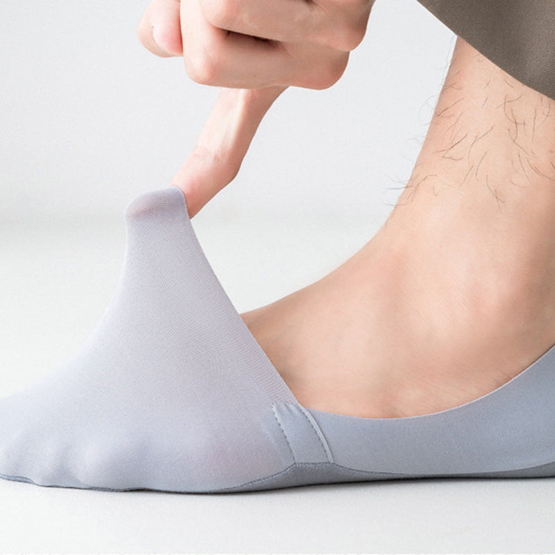 🧦Non-Slip Invisible Ice Silk Socks