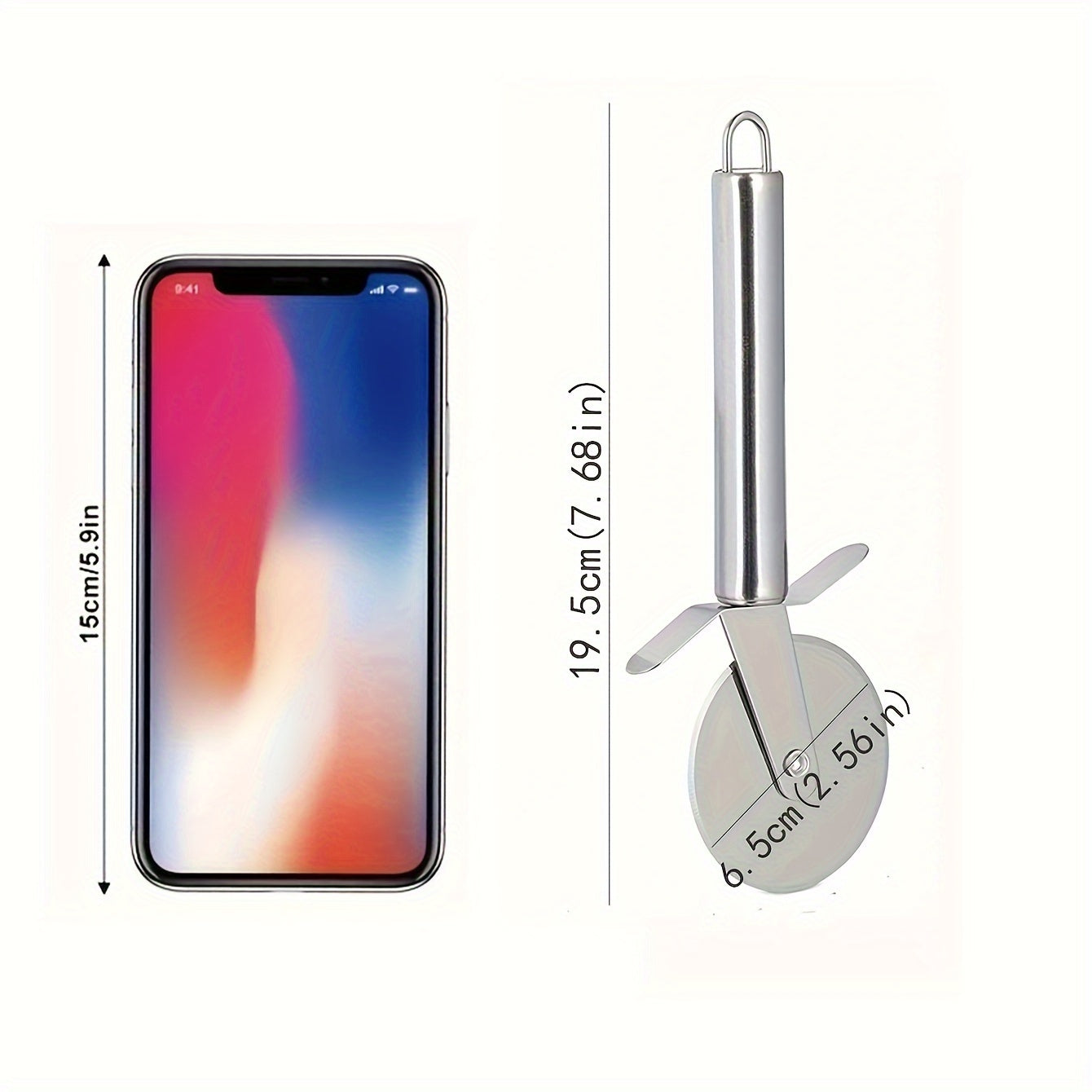 Stainless Steel Pizza Cutter – Efficient and Stylish Kitchen Tool for Perfect Slices
