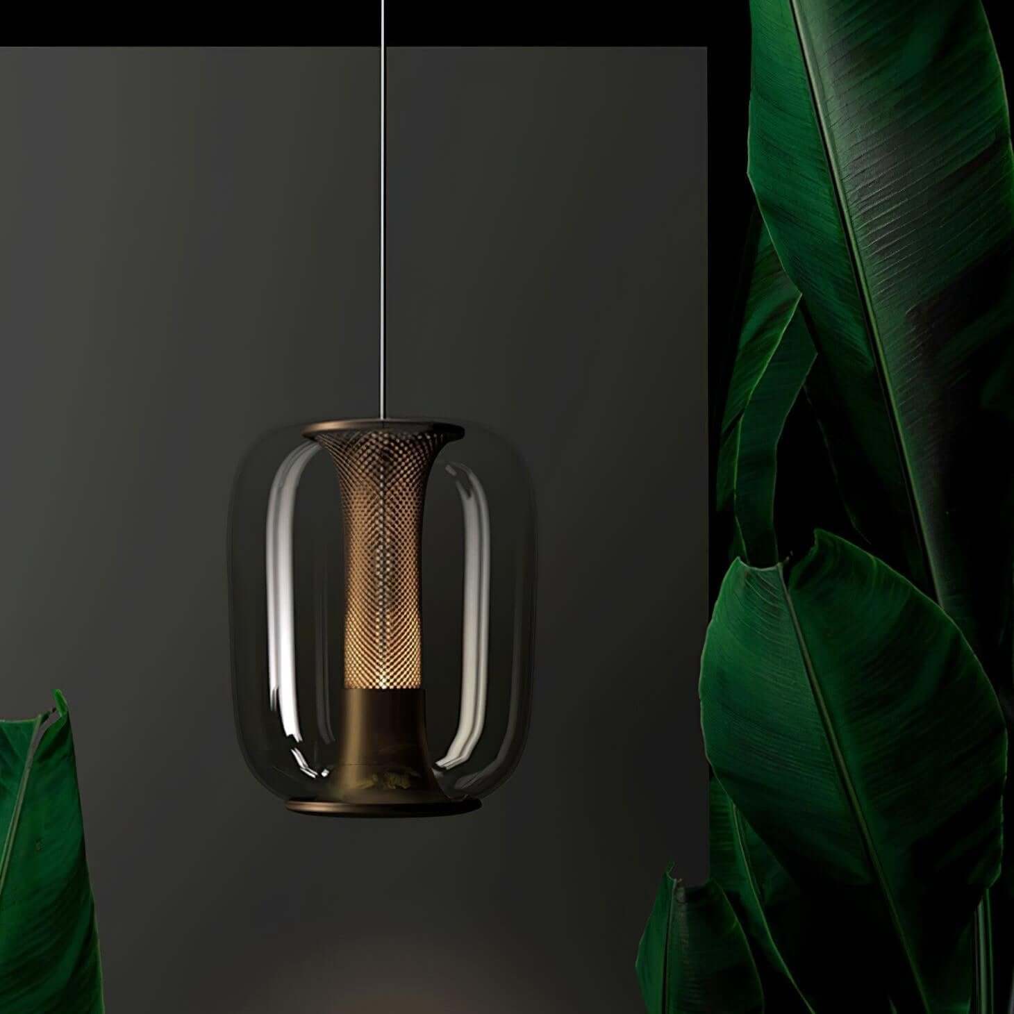 Modern Glass Pendant Lamp - Stylish & Atmospheric