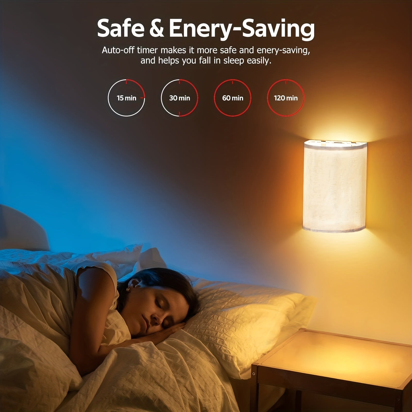 Magnetic Wall Lamp Set - Atmospheric Lighting in Any Room