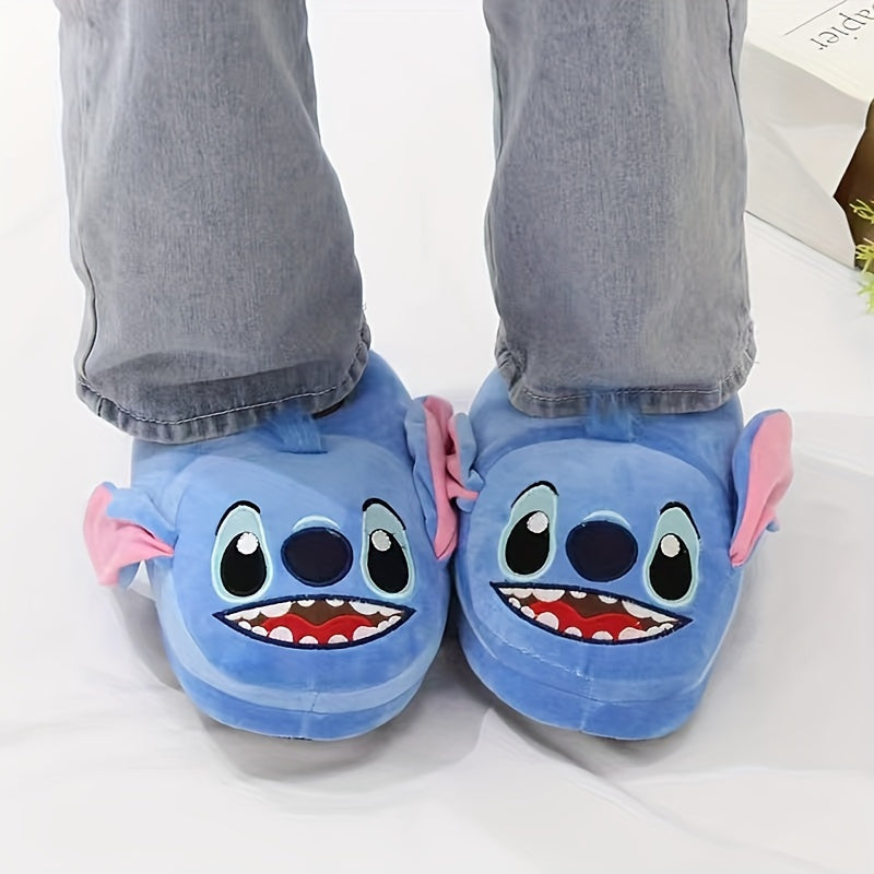 Stitch Plush Slippers - For Ultimate Comfort and Playful Moments