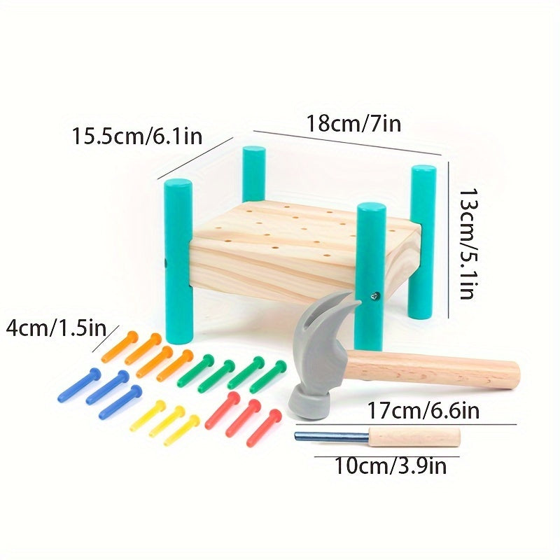 Colourful Hammer Game for Children – Learning and Developing Through Play