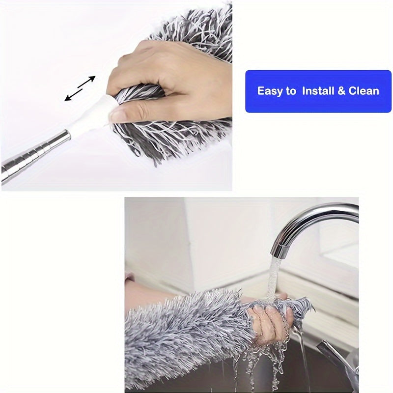FlexiClean Extendable Duster – Adjustable and Flexible