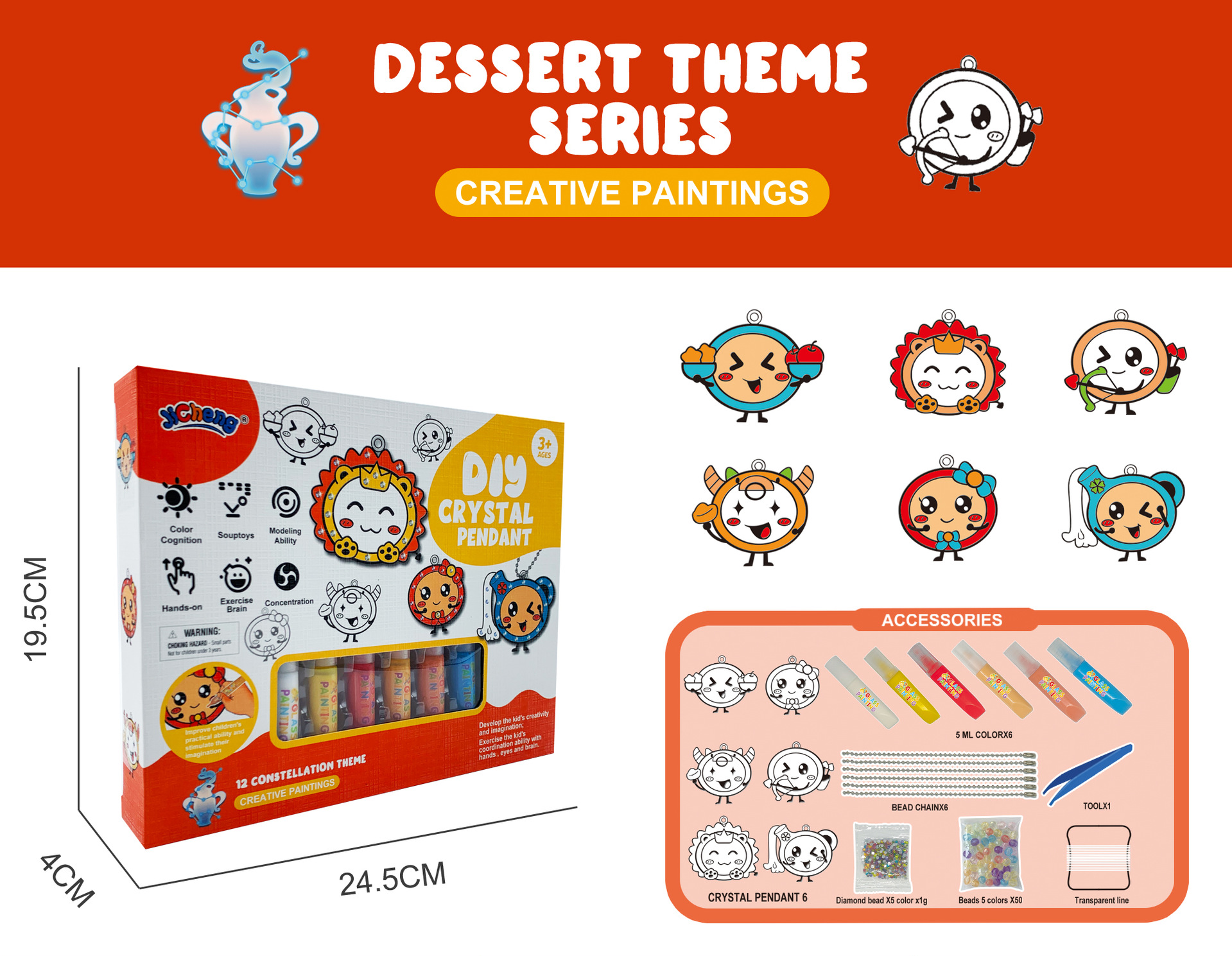 DIY Creative Set with Crystals for Children – Buy 1, Get 1 Free