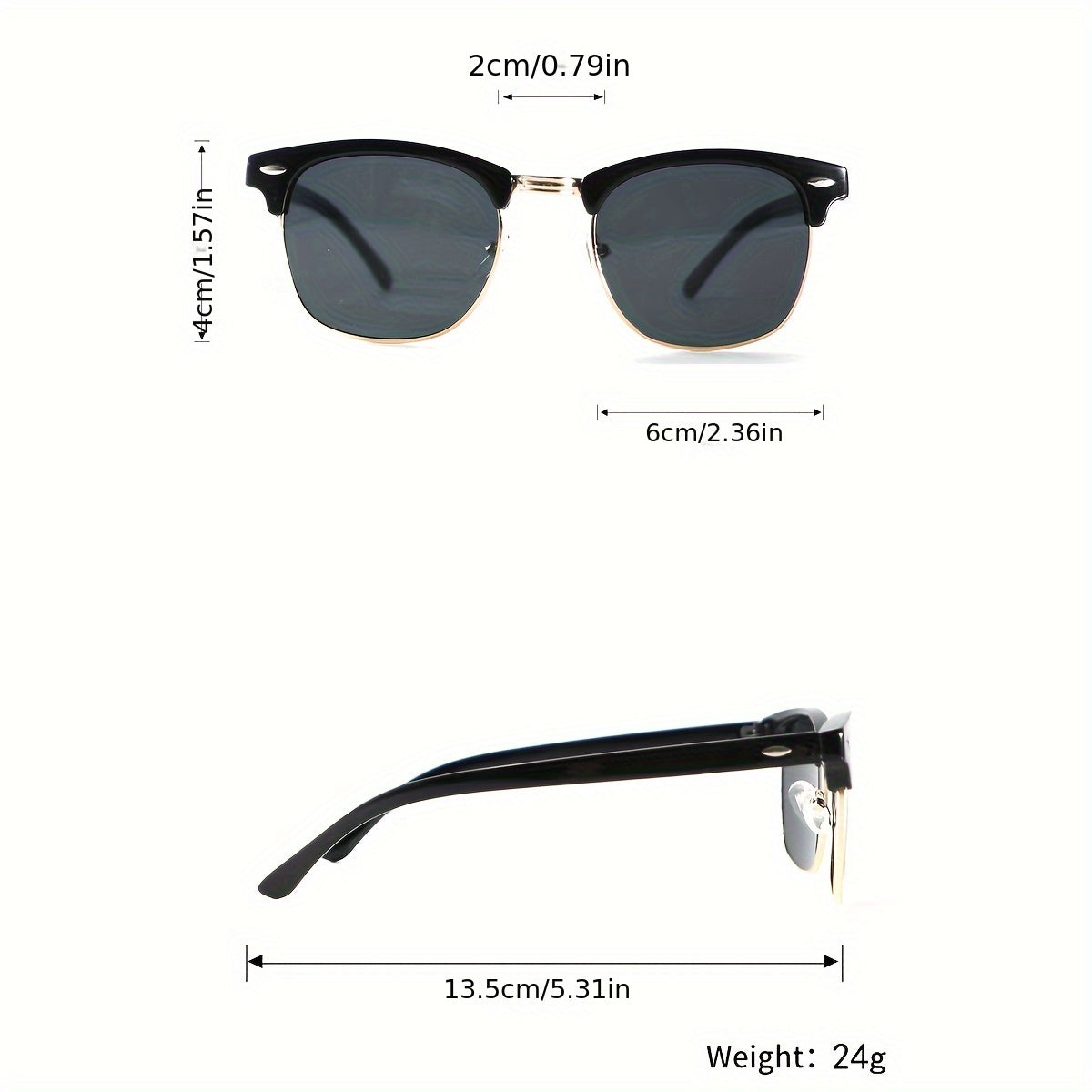 Casual Classic Sunglasses – Trendy and Comfortable for Every Occasion