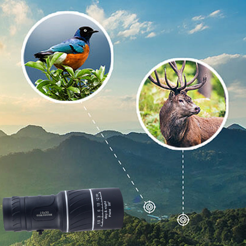 Zoom Power Monocular - Zoom In for Better Vision