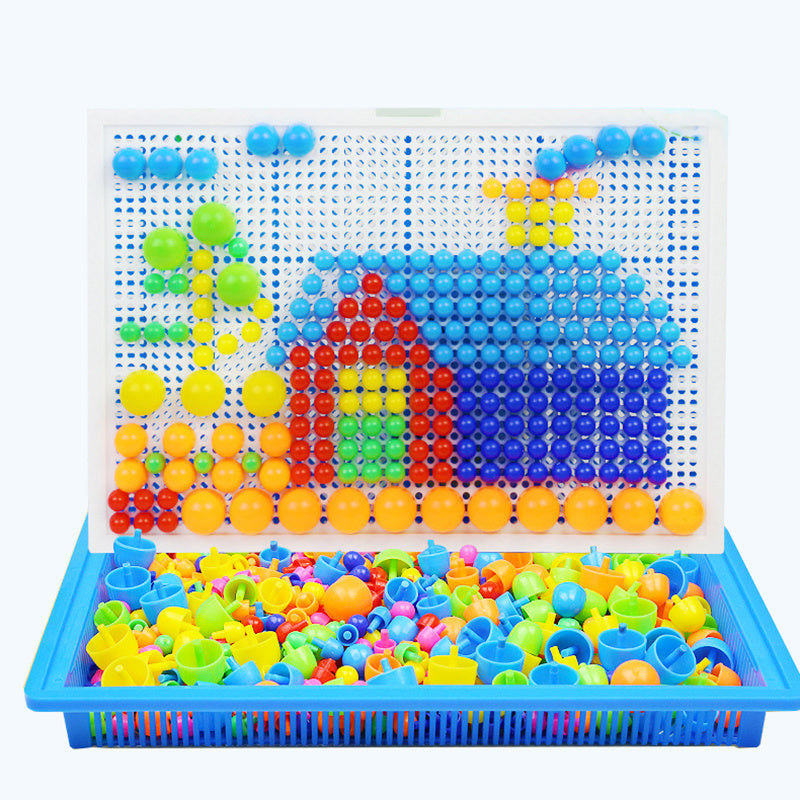 Educational Plastic Building Blocks – Stimulate Creative Thinking and Colour Recognition