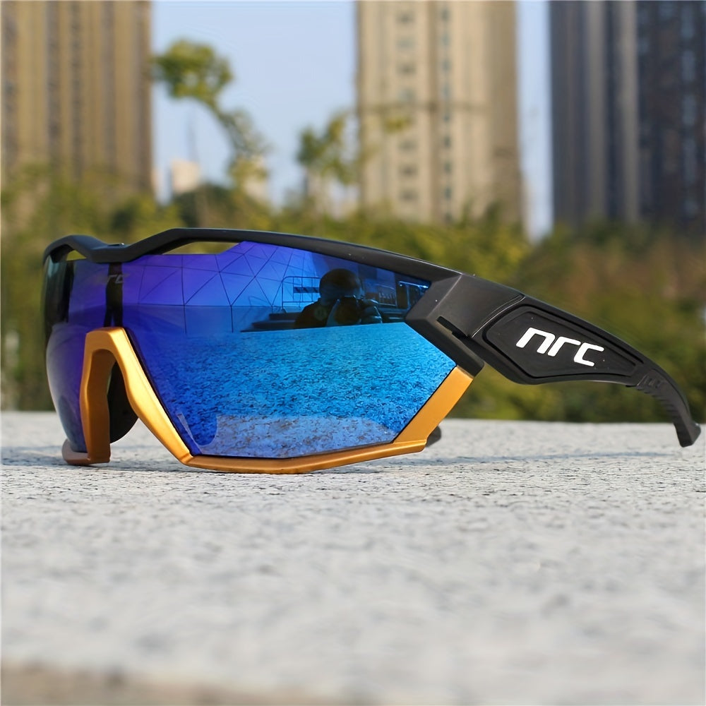 Polycarbonate Cycling Glasses with 3 Lenses – Windproof Glasses for Cycling, Running, and Outdoor Activities