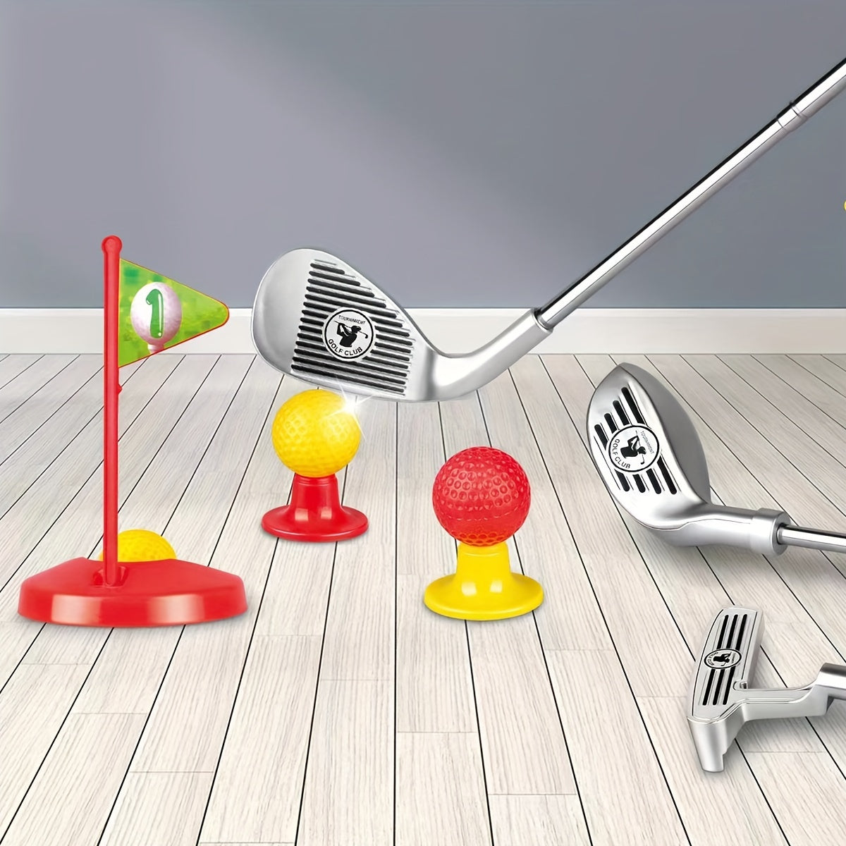 Children's Golf Set - Adjustable Clubs and Goals for Endless Fun