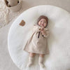 Padded Cotton Baby Play Mat with Animal Motif Embroidery – 80 cm