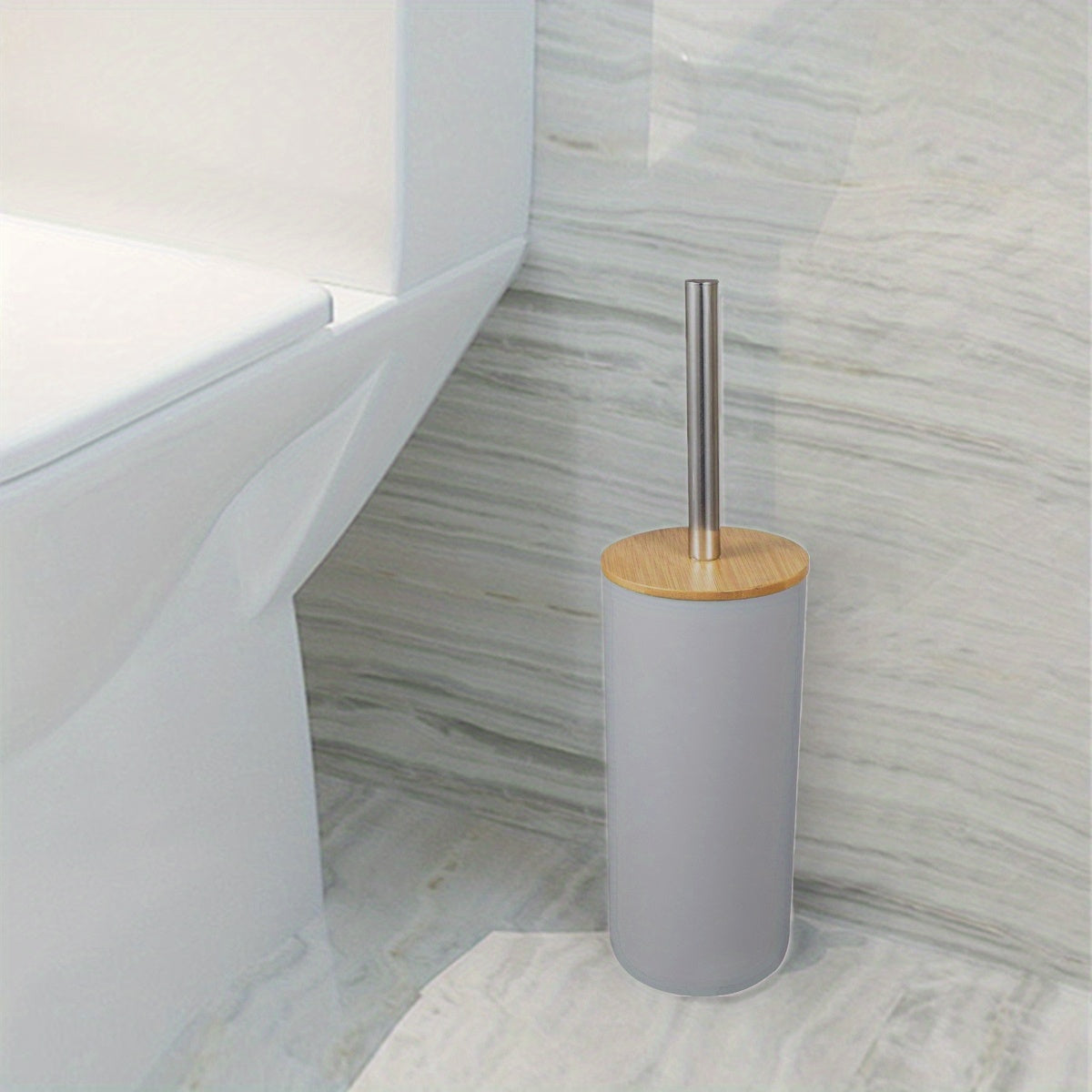 Minimalist Toilet Brush Set – Durable and Handy for Bathroom Use