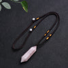 Natural Crystal Amethyst Healing Necklace – Lyra