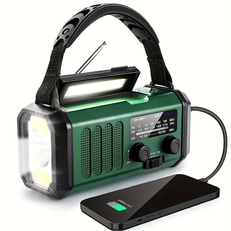EcoPower Radio - All-in-one emergency radio with flashlight and charger