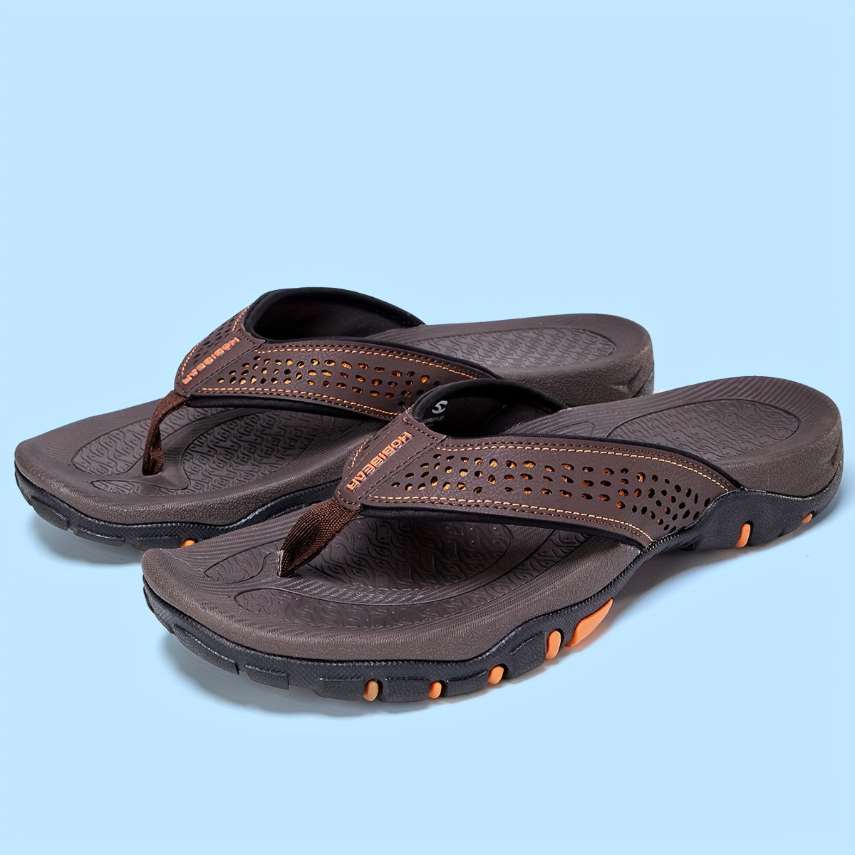 Comfortable and Durable Men's Slip-On Sandals – With EVA Cushion and Non-Slip TPR Sole