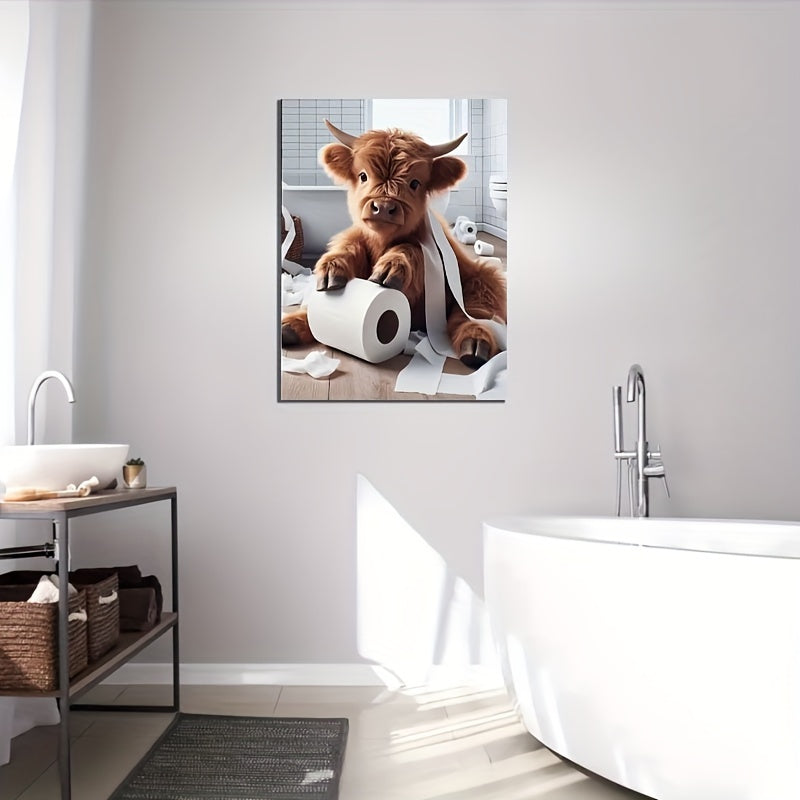 Playful calf decoration – For a smile at home