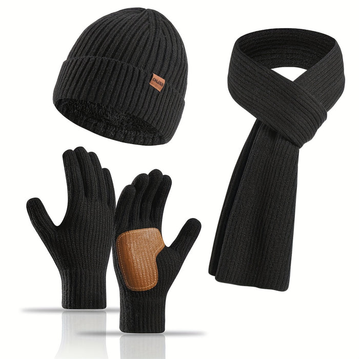 Winter Bliss Set - Beanie, Scarf and Gloves for Couples - Warm and Stylish