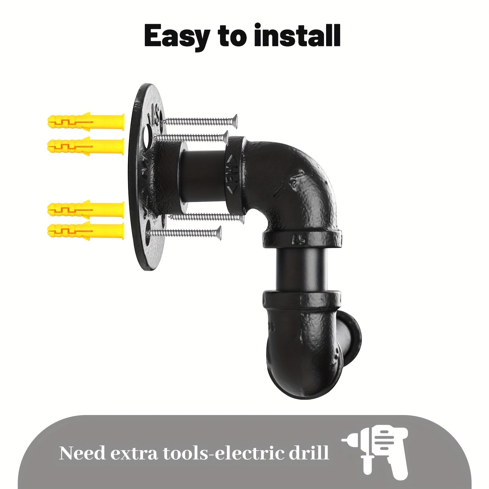 Industrial Toilet Roll Holder - For a Stylish Bathroom